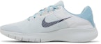 Lookbook Nike Flex Experience Run 11 Next Nature 'Pure Platinum Worn Blue' Lelaki Wanita DD9284-006