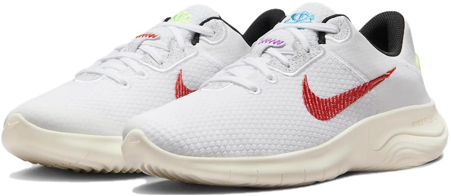 Nike Flex Experience Run 11 SE 'White Multi-color' FJ1057-100 Lookbook Nike Flex Experience Run 11 SE 'White Multi-color' FJ1057-100