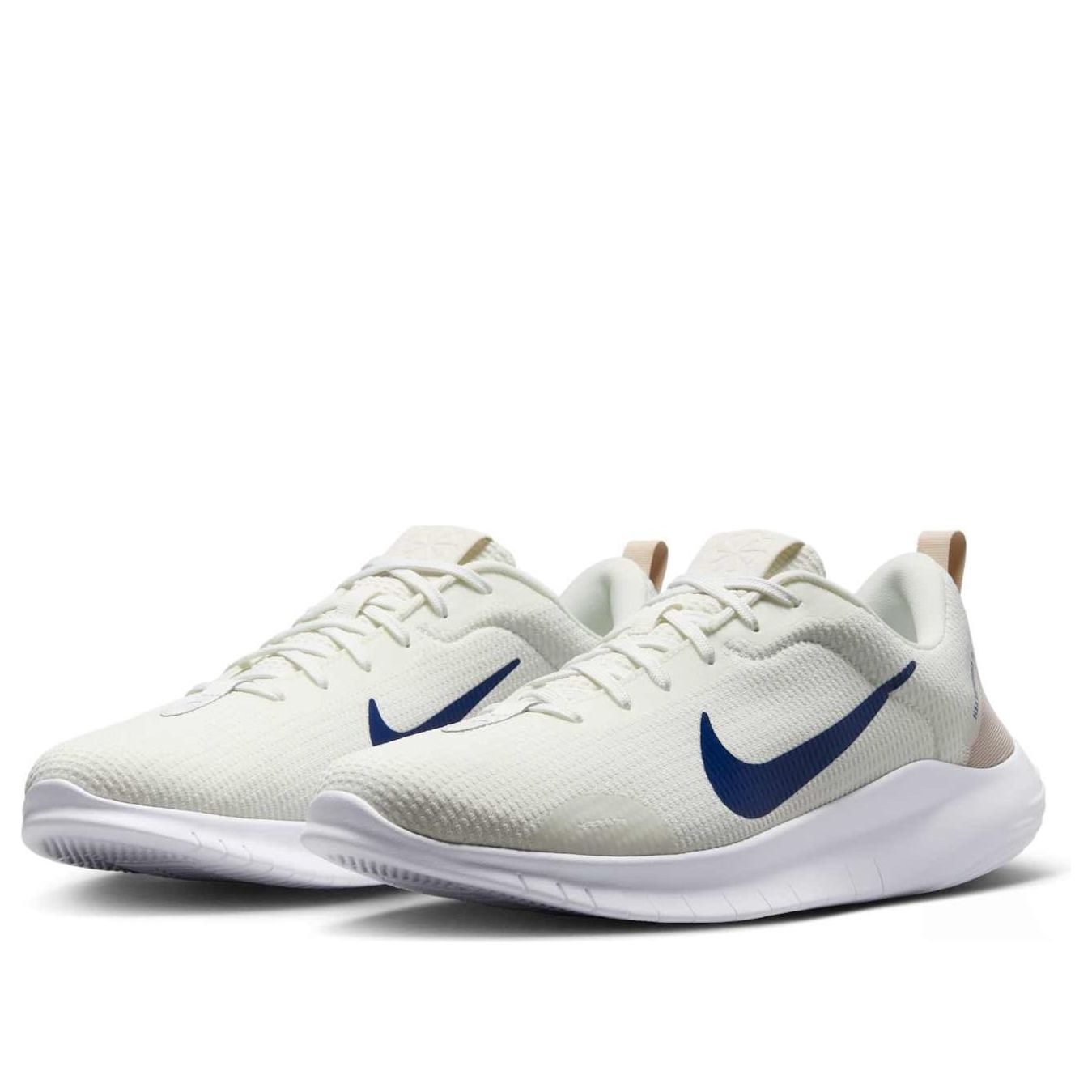 Shop Nike Flex Experience Run 12 '帆白深皇家藍' DV0740-103