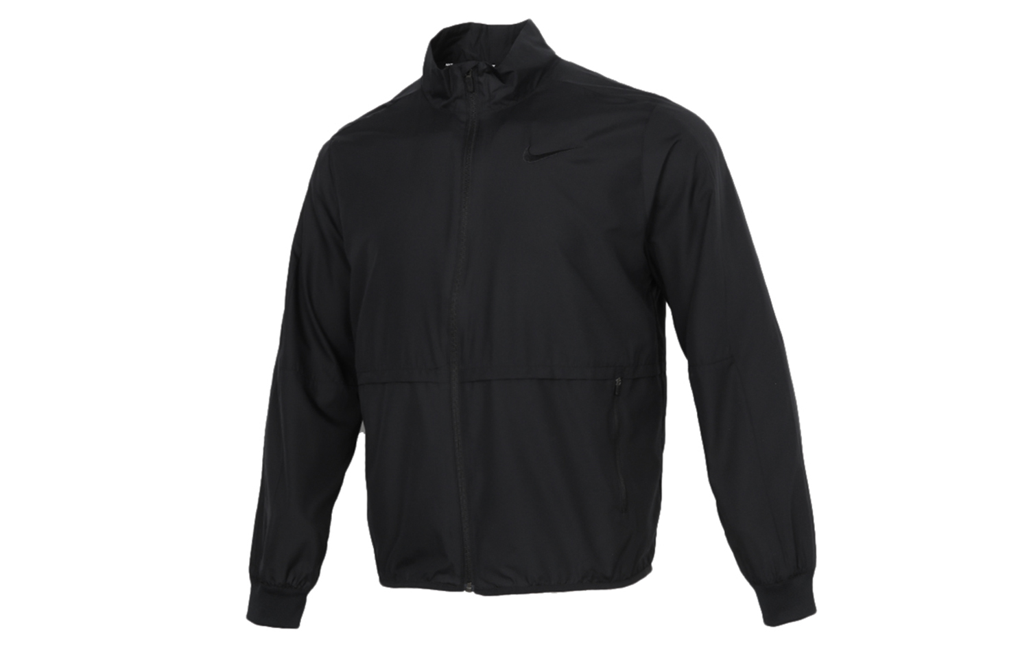 Nike Flex Hybrid Windbreaker Jacket Black - Spring Athletic Stand Collar CU6739-010