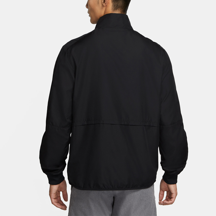 Nike Flex Hybrid Windbreaker Jacket Black - Spring Athletic Stand Collar CU6739-010 圖 6