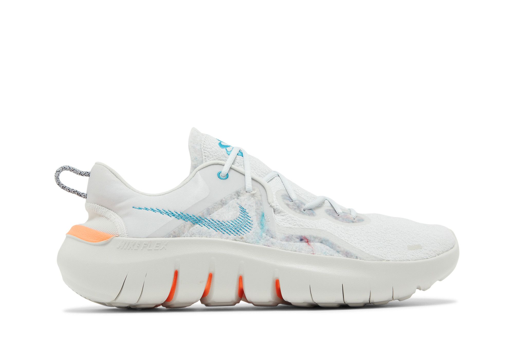 Nike Flex Run 2021 'Photon Dust Cyber Teal' CW3408-004