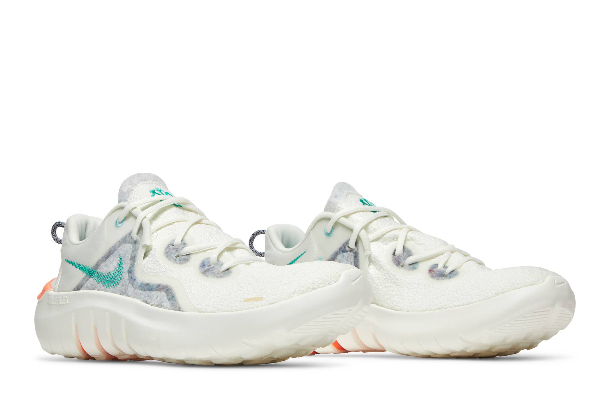 Cheap (W) 耐克2021年Flex Run「Sail Copa」跑鞋 CW3409-100