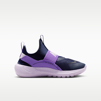 Lookbook Nike Flex Runner 4 Hitam Biru/Violet Cerah/Lilac Pudar/Hitam IF2893-406