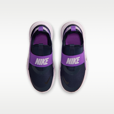 Shop Nike Flex Runner 4 Blackened Blue/Bright Violet/Bleached Lilac/Black IF2894-406