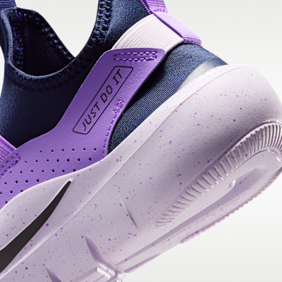 Cheap Nike Flex Runner 4 Hitam Biru/Violet Cerah/Lilac Pudar/Hitam IF2893-406