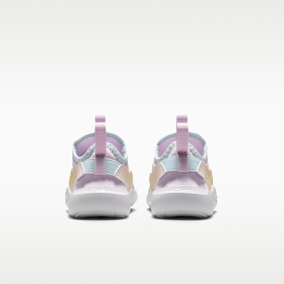 Details for Nike Flex Runner 4 Blanc Lilas/Bleu Glacier/Blanc IM7655-500