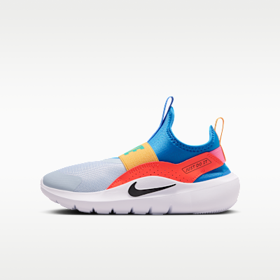 (Youth) Nike Flex Runner 4 Blue Crystal/Picante Red/Football Gray/Black IF2893-404