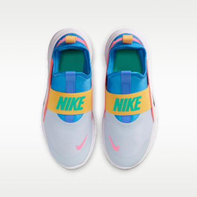 Shop (JR) Nike Flex Runner 4 Azul Cristal/Rojo Picante/Gris Fútbol/Negro IF2893-404