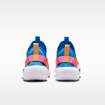 Details for (JR) Nike Flex Runner 4 Azul Cristal/Rojo Picante/Gris Fútbol/Negro IF2893-404