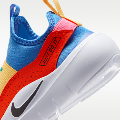 Cheap Nike Flex Runner 4 Azul Cristal/Rojo Picante/Gris Fútbol/Negro IF2894-404