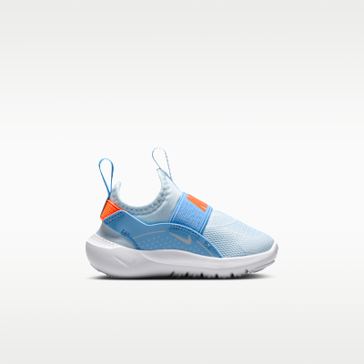 Lookbook Nike Flex Runner 4 Blu Ghiaccio/Blu Football/Grigio Chiaro/Arancione Totale IF2895-407