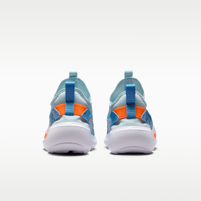 Details for Nike Flex Runner 4 Blu Ghiaccio/Blu Calcio/Grigio Chiaro/Arancione Totale IF2893-407