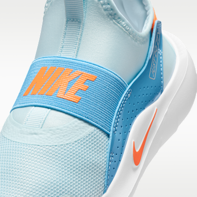 Sizing Nike Flex Runner 4 冰川藍/足球藍/光子灰/橘色 IF2894-407
