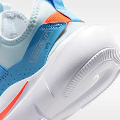Nike Flex Runner 4 Blu Ghiaccio/Blu Calcio/Grigio Chiaro/Arancione Totale IF2893-407 Cheap Nike Flex Runner 4 Blu Ghiaccio/Blu Calcio/Grigio Chiaro/Arancione Totale IF2893-407