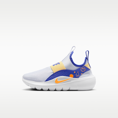 Nike Flex Runner 4 SE Football Gray/Lapis/Soft Yellow/Laser Orange IM1379-001