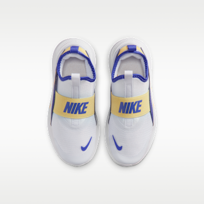 Shop Nike Flex Runner 4 SE Football Gray/Lapis/Soft Yellow/Laser Orange IM1379-001