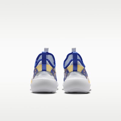 Details for Nike Flex Runner 4 SE Football Gray/Lapis/Soft Yellow/Laser Orange IM1379-001