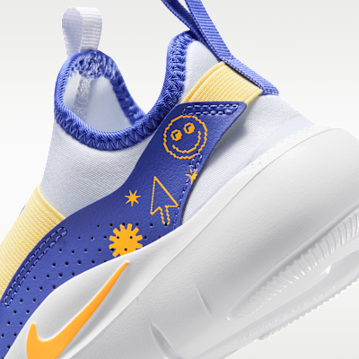 Cheap Nike Flex Runner 4 SE Football Gray/Lapis/Soft Yellow/Laser Orange IM1379-001
