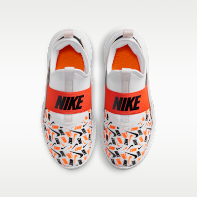 Shop (JR) Nike Flex Runner 4 Blanco/Naranja Seguridad/Gris Bust/Negro IO9506-100