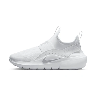 (Youth) Nike Flex RNNR 4 White/White/Platinum Tint