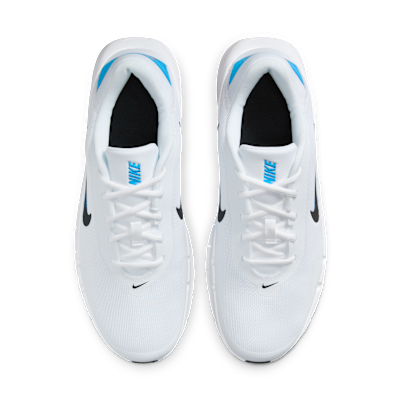 Shop Nike Flex 女鞋 白/藍英雄/黑 HV9972-101