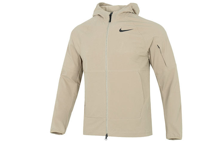 Nike Flex Vent Max Hooded Jacket Casual Multi-Pocket Khaki Jacket DQ6594-250