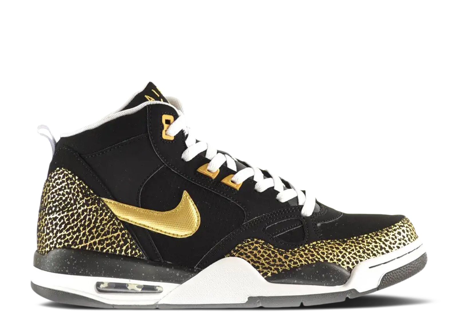 Nike Flight 13 Mid 'Black Metallic Gold' 579961-012