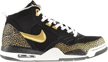 Nike Flight 13 Mid 'Black Metallic Gold' 579961-012 Nike Flight 13 Mid 'Black Metallic Gold' 579961-012