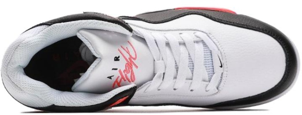 Nike Flight Legacy 減震防滑 中筒 復古籃球鞋 男款 黑白紅 Lookbook Nike Flight Legacy 減震防滑 中筒 復古籃球鞋 男款 黑白紅