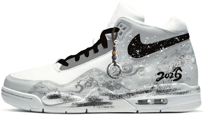Nike Flight Legacy "CNY Anno del Cavallo" Scarpe Basket Nero Bianco Grigio Retrò BQ4212-101 (Team1744 - Divine Steed Bringing Auspiciousness) Buy Nike Flight Legacy "CNY Anno del Cavallo" Scarpe Basket Nero Bianco Grigio Retrò BQ4212-101 (Team1744 - Divine Steed Bringing Auspiciousness)