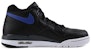 Nike Flight Legacy AJ4 hitam biru 'black'. BQ4212-003