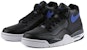 Nike Flight Legacy AJ4 hitam biru 'black'. BQ4212-003