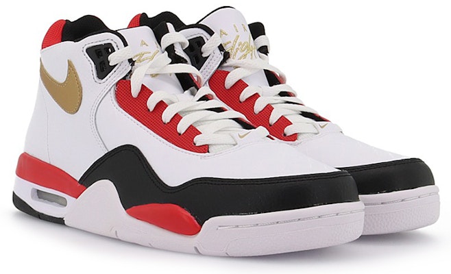 Nike Flight Legacy Shoes White/Golden/Red DD8493-169 Lookbook Nike Flight Legacy Shoes White/Golden/Red DD8493-169