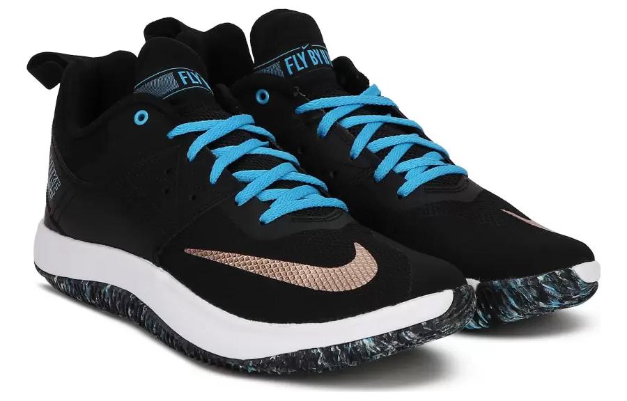 Lookbook Nike Fly By Low II 'Hitam Biru' AJ5902-003