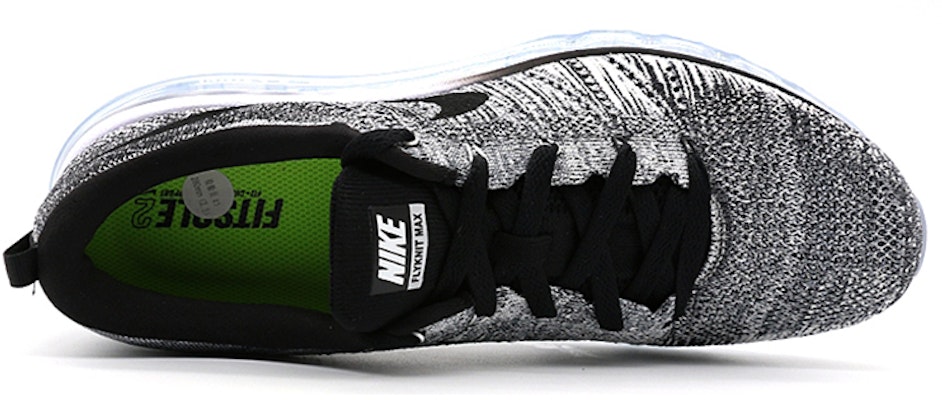 Nike Flyknit Air Max 'Oreo' Lelaki Sneakers 620469-102 Lookbook Nike Flyknit Air Max 'Oreo' Lelaki Sneakers 620469-102