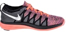Order Nike Flyknit Lunar 2 Low-Top Hitam/Ungu/Merah Jambu 620658-802