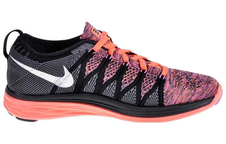 Order Nike Flyknit Lunar 2 Low-Top Nero/Viola/Rosa 620658-802