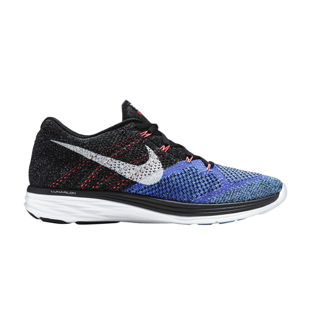 Nike Flyknit Lunar 3 'Black Persian Violet' 698181-005