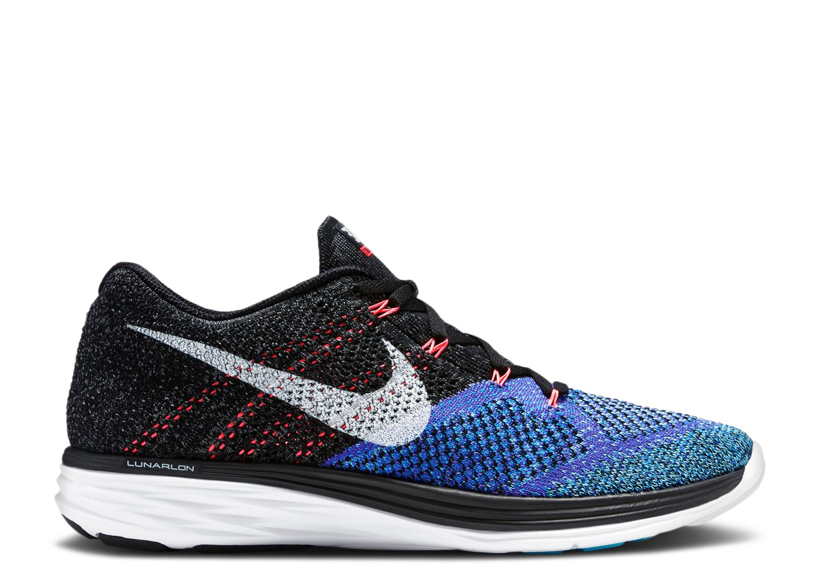 Nike Flyknit Lunar 3 'Black Persian Violet' 698181-005