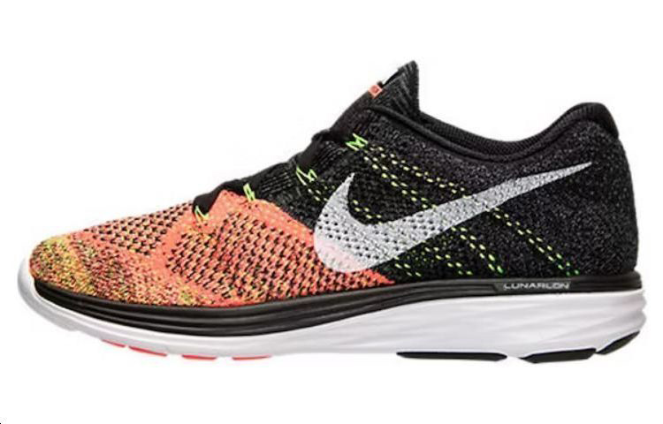 Nike Flyknit Lunar 3 'Orange Toe' 698181-007