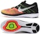 Nike Flyknit Lunar 3 'Orange Toe' Lelaki Wanita Kasut Sukan 698181-007