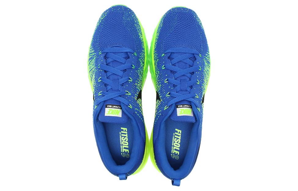 Shop Nike Flyknit Max 'Royal Electric Green' Sepatu Lari 620469-400