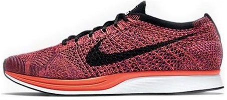 Nike Flyknit Racer 'Black Total Orange' 526628-006 Nike Flyknit Racer 'Black Total Orange' 526628-006