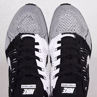 Nike Flyknit Racer 'Black White' 526628-002 Nike Flyknit Racer 'Black White' 526628-002