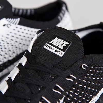Nike Flyknit Racer 'Black White' 526628-002 Lookbook Nike Flyknit Racer 'Black White' 526628-002