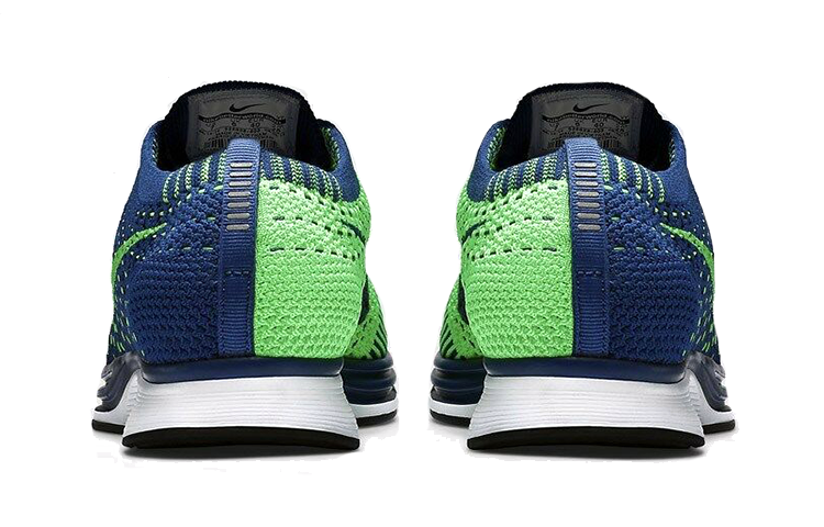 Shop Nike Flyknit Racer 'Azul Valiente Verde Veneno' 526628-403