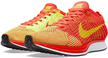 Order 耐吉Flyknit Racer 低帮跑步鞋 男女同款 番茄炒蛋