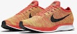 Nike Flyknit Racer 'Bright Crimson' Merah Menyala 526628-602