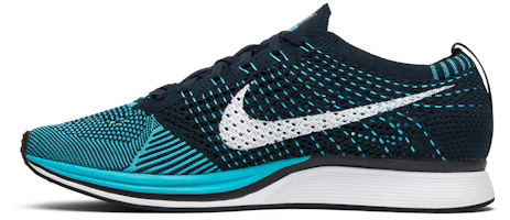 Lookbook 耐吉 Flyknit Racer '氯藍色' 526628-414